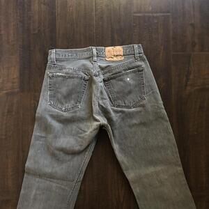 Vintage 80s 90s Levi 501 High Waisted Buttonfly USA Men Unisex 32x34 (29x31)